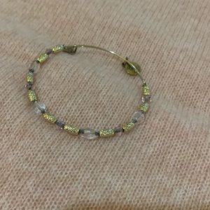 Light purple Swarovski beaded Alex and Ani